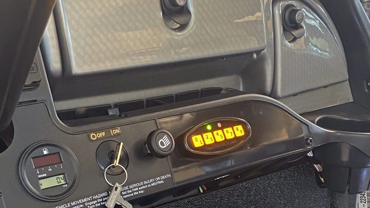 Cart Key Features & Benefits • Golf Cart Security Accessory